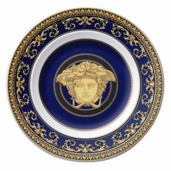 Medusa Blue Wall plate 18 cm